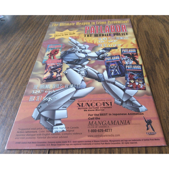 Mobile Police Patlabor #6 (December 1997 Viz Select comics) - Picture 2 of 3